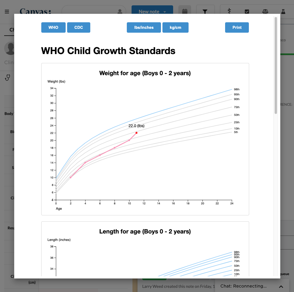 chart template